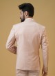 Trendy Pink Imported Coat Suit For Reception